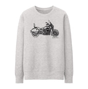 JL Illustration For A Moto Guzzi California Touring Motorbike Fan Jumper