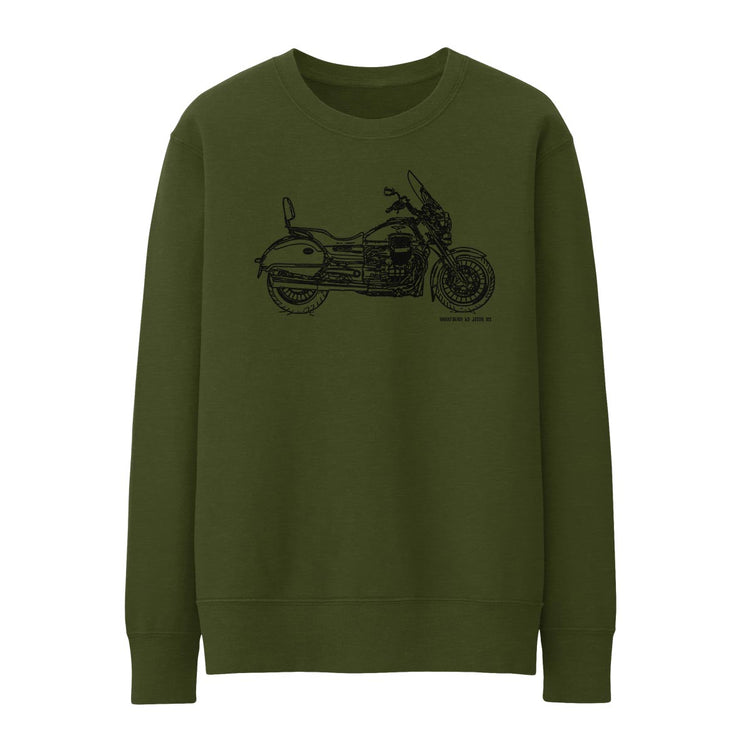 JL Illustration For A Moto Guzzi California Touring Motorbike Fan Jumper
