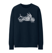 JL Illustration For A Moto Guzzi California Touring Motorbike Fan Jumper
