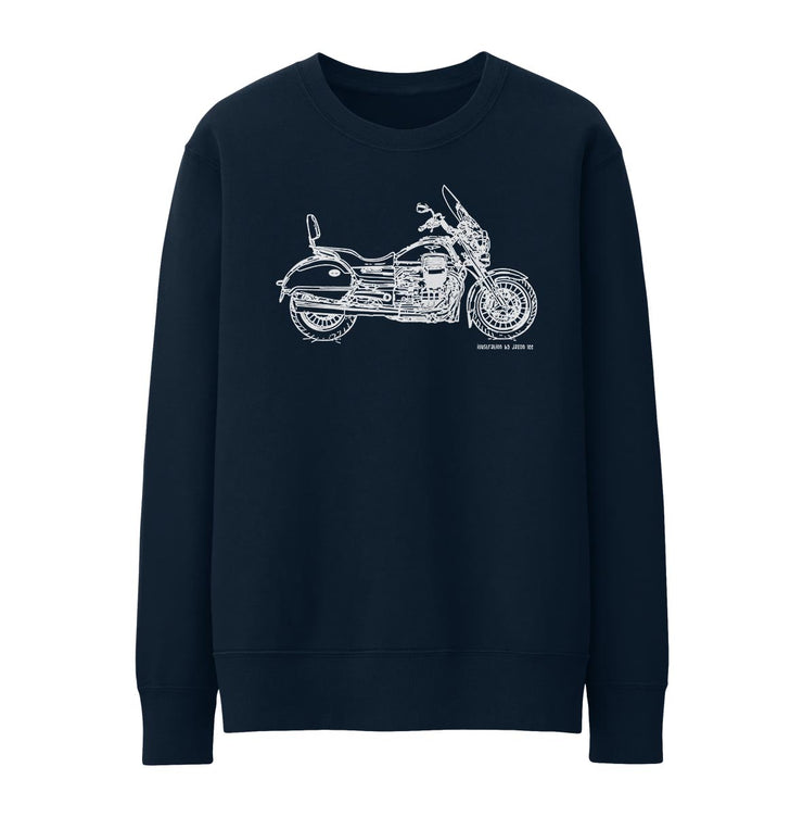 JL Illustration For A Moto Guzzi California Touring Motorbike Fan Jumper