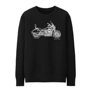 JL Illustration For A Moto Guzzi California Touring Motorbike Fan Jumper