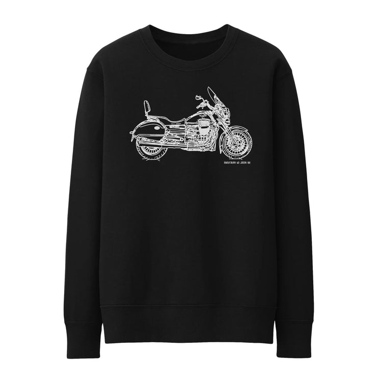JL Illustration For A Moto Guzzi California Touring Motorbike Fan Jumper
