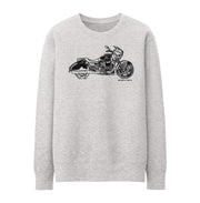 JL Illustration For A Moto Guzzi MGX21 Flying Fortress Motorbike Fan Jumper