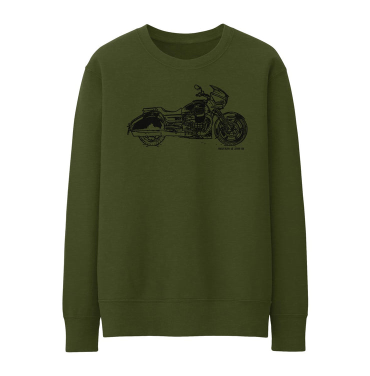 JL Illustration For A Moto Guzzi MGX21 Flying Fortress Motorbike Fan Jumper