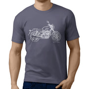 JL Illustration For A Moto Guzzi V7III Stone Motorbike Fan T-shirt