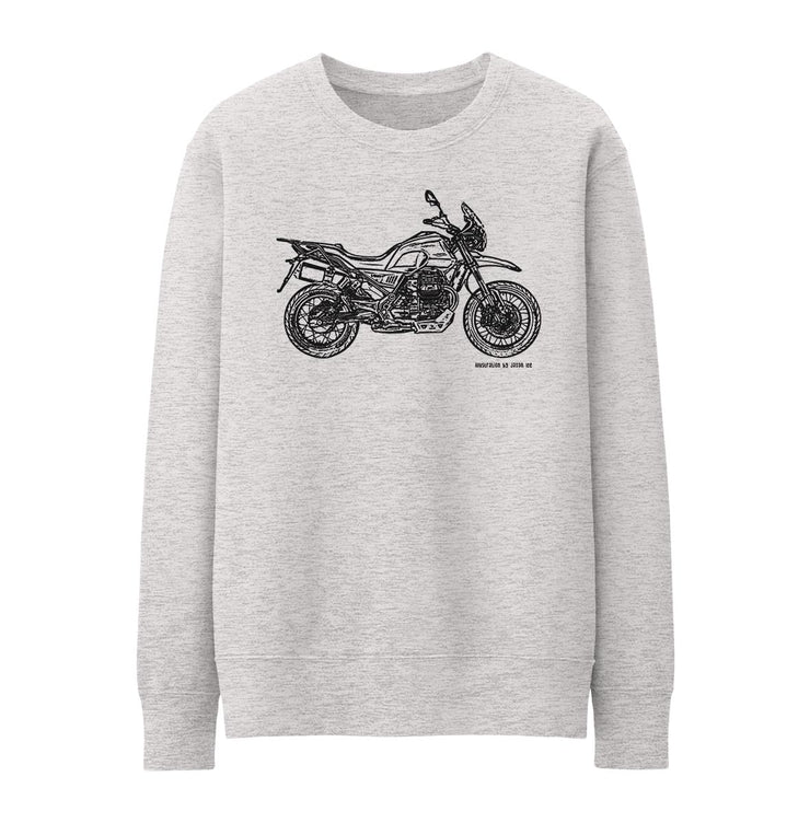 JL Illustration For A Moto Guzzi V85 TT Motorbike Fan Jumper
