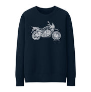 JL Illustration For A Moto Guzzi V85 TT Motorbike Fan Jumper