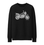 JL Illustration For A Moto Guzzi V85 TT Motorbike Fan Jumper