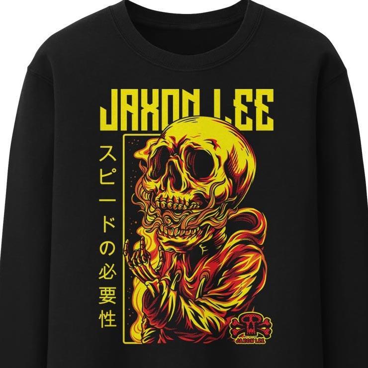 Jaxon Lee Soul on Fire Crew Sweat Jumper