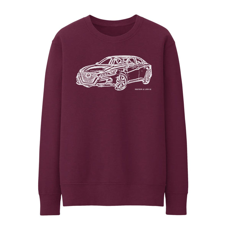 JL Illustration For A Nissan Altima Motorcar Fan Jumper