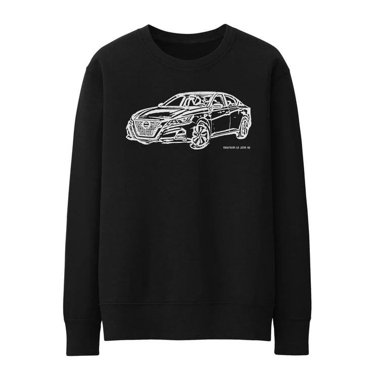 JL Illustration For A Nissan Altima Motorcar Fan Jumper