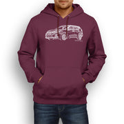JL Illustration For A Nissan Rogue Motorcar Fan Hoodie