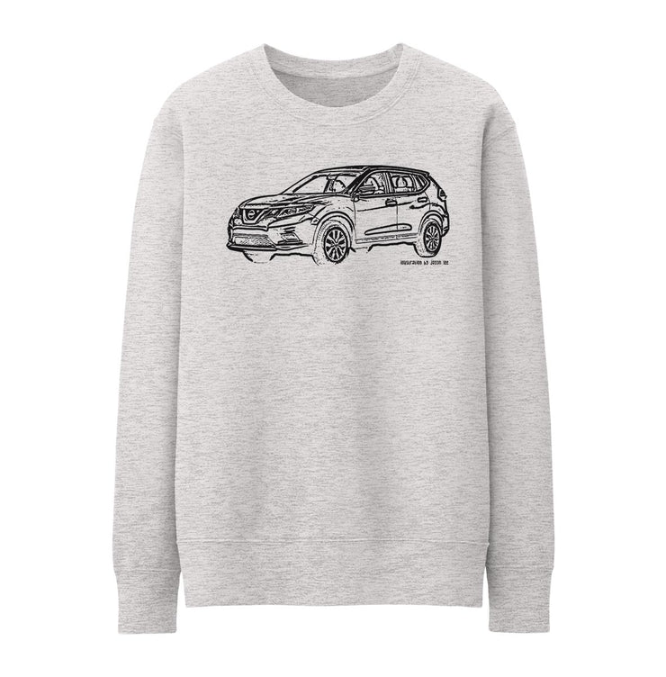 JL Illustration For A Nissan Rogue Motorcar Fan Jumper