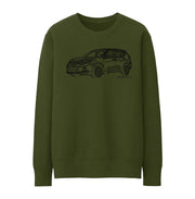 JL Illustration For A Nissan Rogue Motorcar Fan Jumper