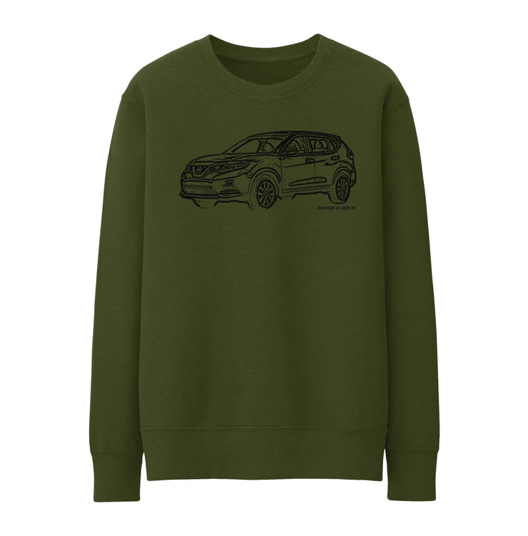 JL Illustration For A Nissan Rogue Motorcar Fan Jumper