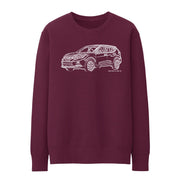 JL Illustration For A Nissan Rogue Motorcar Fan Jumper