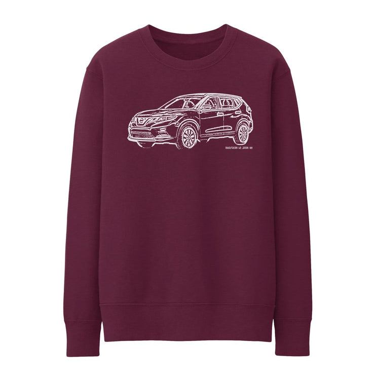 JL Illustration For A Nissan Rogue Motorcar Fan Jumper