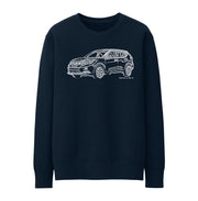 JL Illustration For A Nissan Rogue Motorcar Fan Jumper