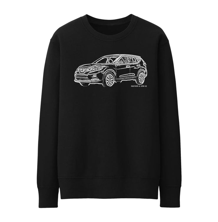 JL Illustration For A Nissan Rogue Motorcar Fan Jumper
