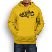 JL Illustration For A Nissan Sentra Motorcar Fan Hoodie