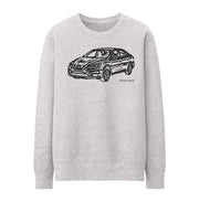 JL Illustration For A Nissan Sentra Motorcar Fan Jumper