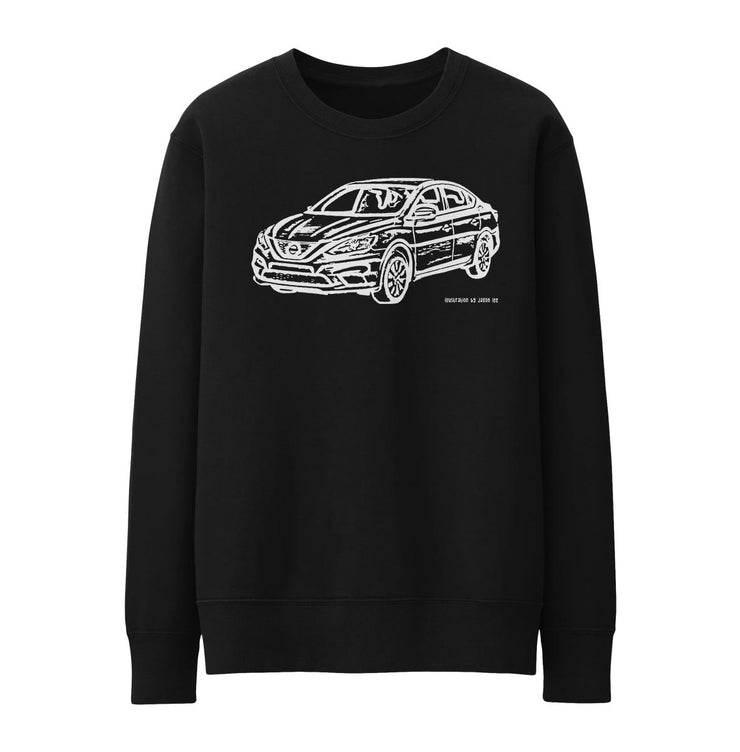 JL Illustration For A Nissan Sentra Motorcar Fan Jumper