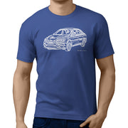 JL Illustration For A Nissan Sentra Motorcar Fan T-shirt