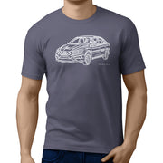 JL Illustration For A Nissan Sentra Motorcar Fan T-shirt