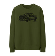 JL Illustration For A Nissan Titan Motorcar Fan Jumper