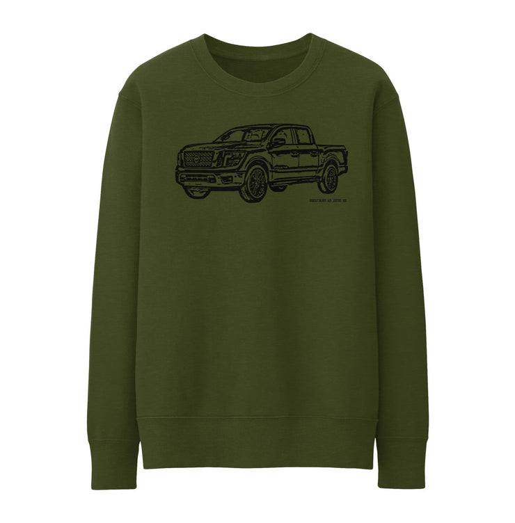 JL Illustration For A Nissan Titan Motorcar Fan Jumper