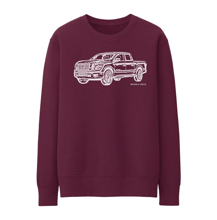 JL Illustration For A Nissan Titan Motorcar Fan Jumper
