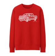 JL Illustration For A Nissan Titan Motorcar Fan Jumper