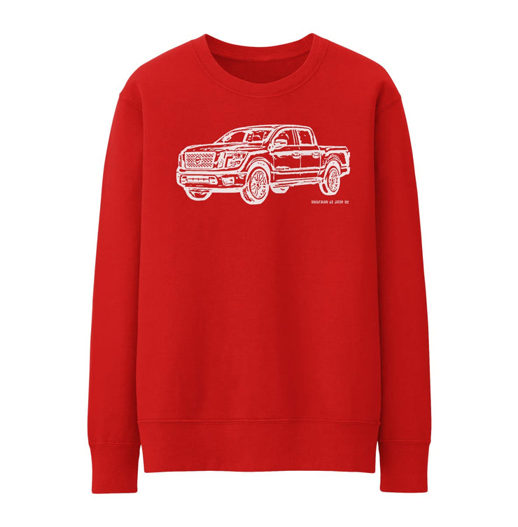 JL Illustration For A Nissan Titan Motorcar Fan Jumper