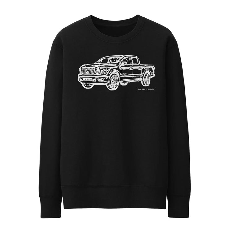 JL Illustration For A Nissan Titan Motorcar Fan Jumper