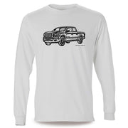 JL Illustration For A Nissan Titan Motorcar Fan LS-Tshirt