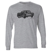 JL Illustration For A Nissan Titan Motorcar Fan LS-Tshirt