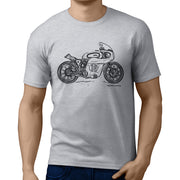 JL Illustration For A Manx Motorbike Norton Fan T-shirt