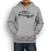 JL Illustration For A Peugeot 205 GTI 1.9 Motorcar Fan Hoodie