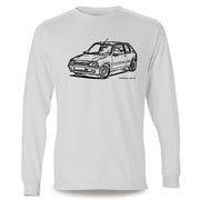 JL Illustration For A Peugeot 205 GTI Motorcar Fan LS-Tshirt