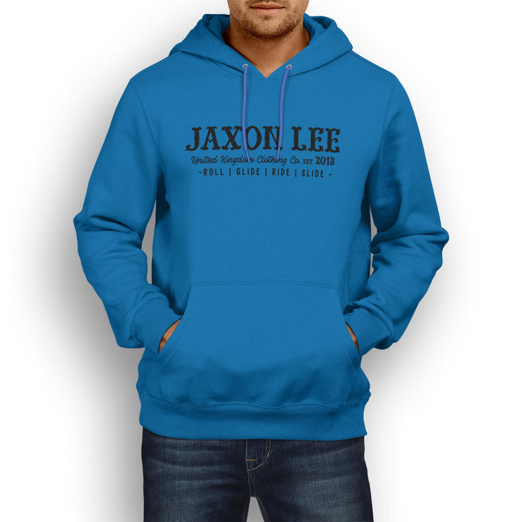 JL Soul Illustration For A Husqvarna Svartpilen 701 Motorbike Fan Hoodie