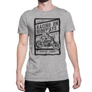 JL Cafe Racer Racing on Highways -  T-shirts