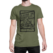 JL Cafe Racer Racing on Highways -  T-shirts