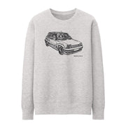 JL Illustration For A Renault 5 GT Turbo Motorcar Fan Jumper