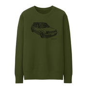 JL Illustration For A Renault 5 GT Turbo Motorcar Fan Jumper