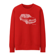 JL Illustration For A Renault 5 GT Turbo Motorcar Fan Jumper
