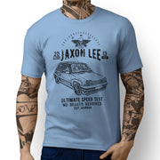 JL Speed Illustration For A Renault 5 GT Turbo Motorcar Fan T-shirt