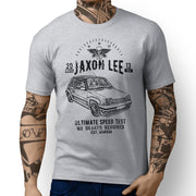 JL Speed Illustration For A Renault 5 GT Turbo Motorcar Fan T-shirt