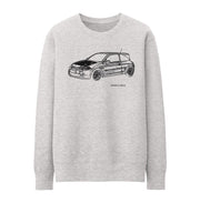 JL Illustration For A Renault Megane R26.R Motorcar Fan Jumper