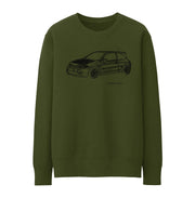 JL Illustration For A Renault Megane R26.R Motorcar Fan Jumper