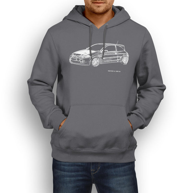 JL* Illustration For A Renault Megane R26.R Motorcar Fan Hoodie